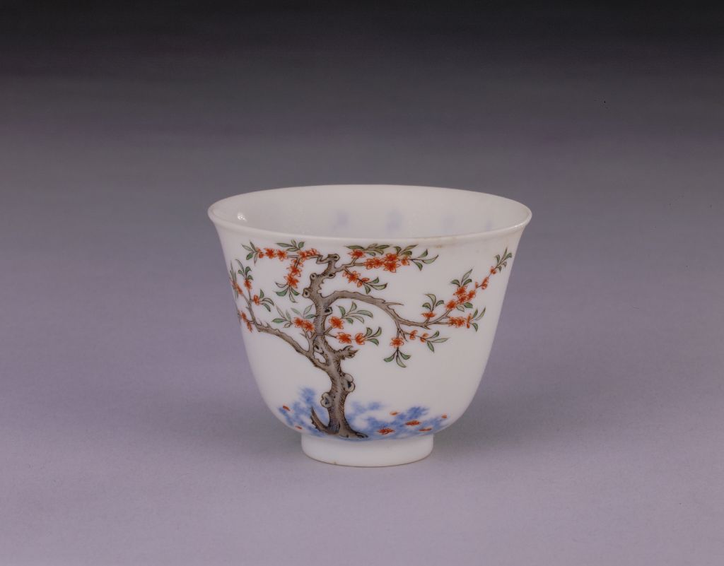 图片[3]-Five-color December flower cup-China Archive